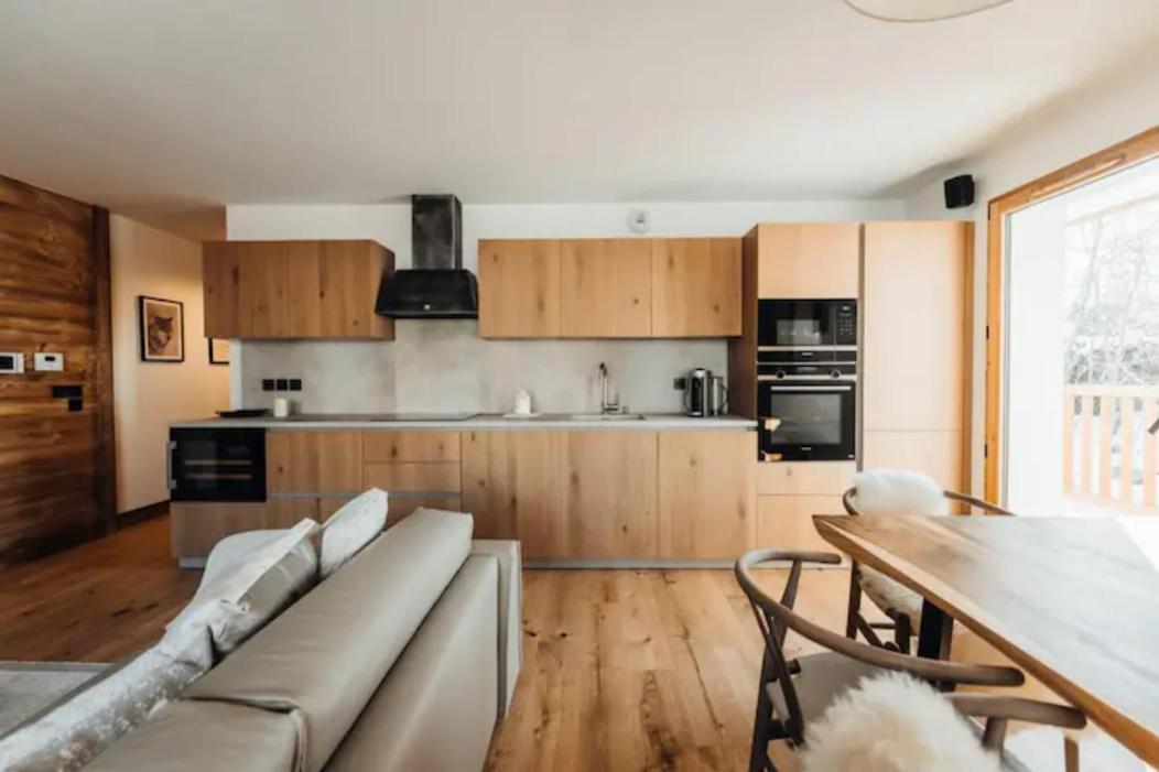 Le Refuge Des Anges Apartment Megeve Bagian luar foto