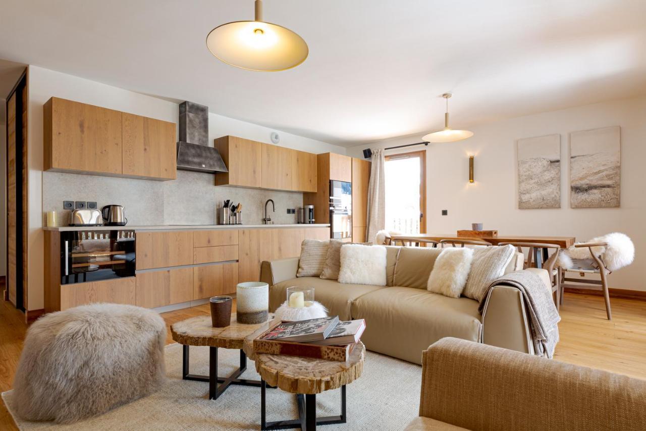 Le Refuge Des Anges Apartment Megeve Bagian luar foto